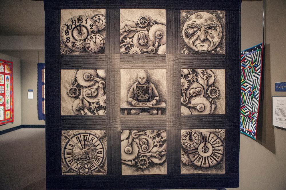 Display of paintings