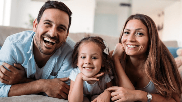 Family with beautiful smile in Paducah, KY