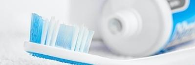 toothbrush and toothpaste